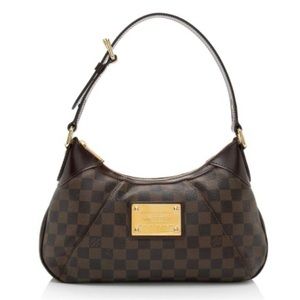 ✖️SOLD ✖️ AUTHENTIC ⚡️ Louis Vuitton Damier Ebene Thames PM Shoulder Bag